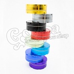 Multicolor grooved metal grinder M (2 parts)